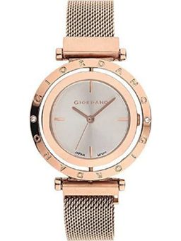 Giordano - Silver Dial Analog Wrist Watch for Women - GZ-60035
