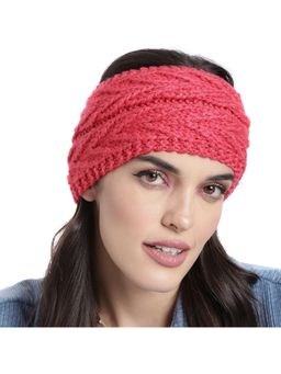 Magic Needles - Pink V Stitched Headband