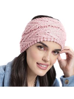 Magic Needles - Pink V Stitch Woven Headband