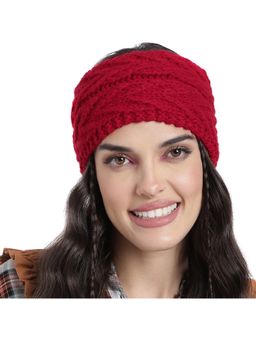 Magic Needles - Red V Stitch Woven Headband