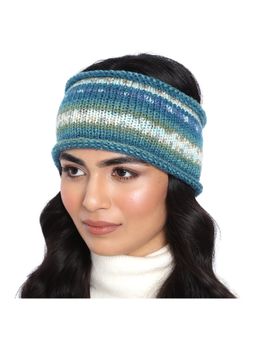 Magic Needles - Blue Self Design Headband