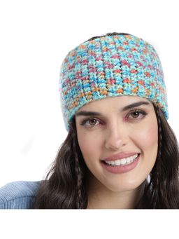 Magic Needles - Blue Crochet Woolen Headband