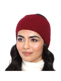 Magic Needles - Maroon Knitted Headband