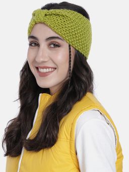 Magic Needles - Green Bow Headband