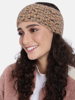 Magic Needles - Brown Woolen Crochet Headband