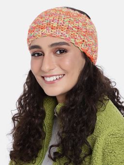 Magic Needles - Orange Woolen Crochet Headband