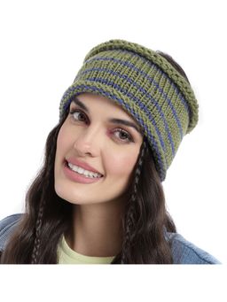 Magic Needles - Green Self Design Headband