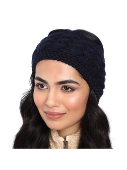 Magic Needles - Navy Blue Criss Cross Headband