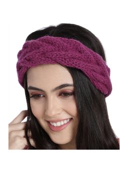 Magic Needles - Purple Cable Headband