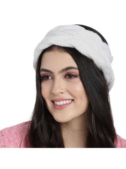 Magic Needles - White Cable Headband