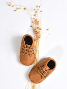 Mi Arcus - Brown Rexine Shoes for Boys