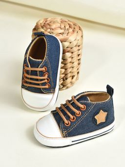 Mi Arcus - Blue Rexine Shoes for Boys
