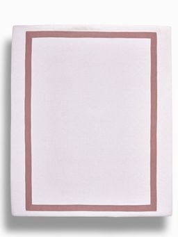 The Label Life - Lilac & White Bed Cover (Queen)