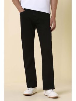 Allen Solly - Men Black Dark Wash Jeans