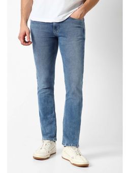 Van Heusen - Men Blue Mid Wash Jeans