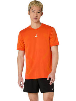 ASICS - Road Seamless Ss Orange T-Shirt