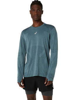 ASICS - Road Seamless Ls Grey T-Shirt