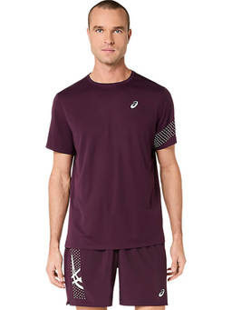 ASICS - Icon Ss Purple T-Shirt
