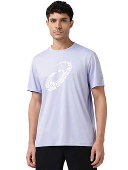 ASICS - Neuro Pattern Spiral Ss Purple T-Shirt
