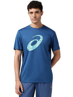 ASICS - Neuro Pattern Spiral Ss Navy Blue T-Shirt