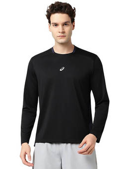 ASICS - Back Aop Ls Black T-Shirt