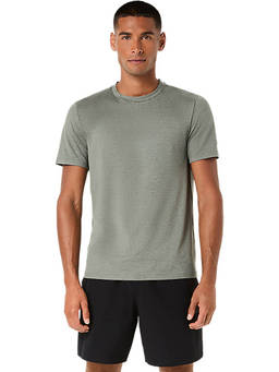 ASICS - Refined Texture Short Sleeve Grey T-Shirt