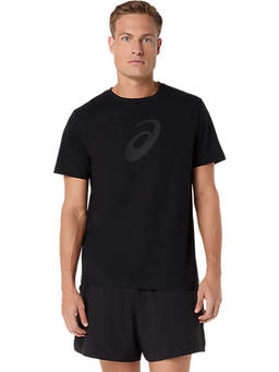 ASICS - Spiral Solid Black T-Shirt