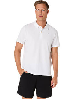 ASICS - Cotton Blend White Polo-Shirt