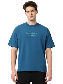 ASICS - Typo Emb Ss Blue T-Shirt