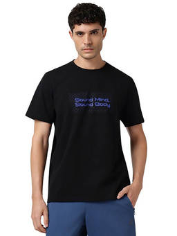 ASICS - Shoulder Tuck Graphic Ss Black T-Shirt