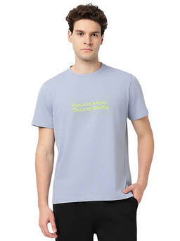 ASICS - Shoulder Tuck Graphic Ss Blue T-Shirt