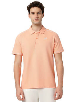 ASICS - Edge Piped Peach Polo T-Shirt