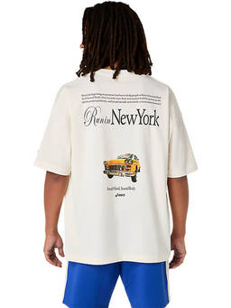 ASICS - Heritage Heavy Cotton Run City Cream T-Shirt