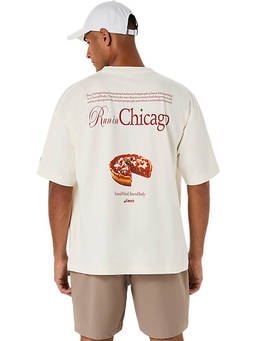 ASICS - Heritage Heavy Cotton Run City Cream T-Shirt