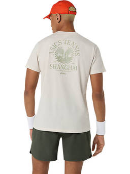 ASICS - Game Seasonal Graphic Beige T-Shirt