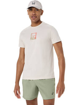 ASICS - Court Core Beige Graphic T-Shirt