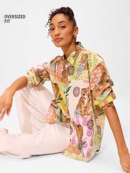 The Souled Store - Originals Tiger World Women Boyfriend Shirts