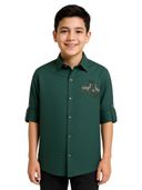 Green color option, Currently selected