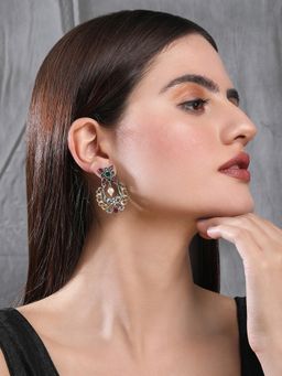 Aviana - Classic Oxidised Multi-Color Earring Set for Women and Girls