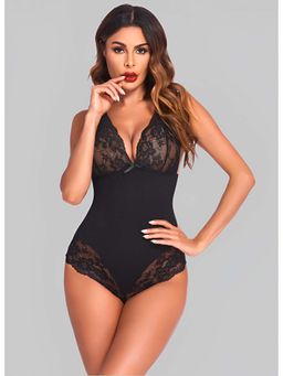 BROIDEN - Women Shoulder Straps Baby Doll Black