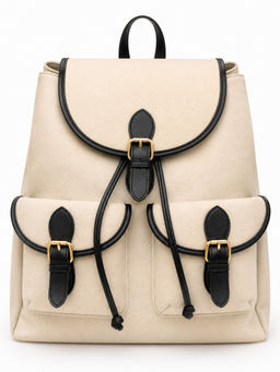 SG By Sonia Gulrajani - Black Monte Carlo Natural Backpack