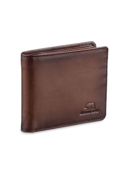 Brown Bear - Men Brown Pure Nappa Leather Wallet