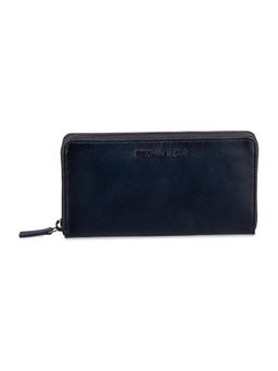 Brown Bear - Women Navy Blue Pure Nappa Leather Wallet