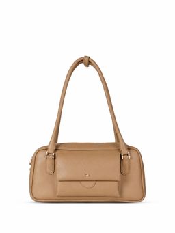 HIE - Women Chloe Beige Shoulder Bag (M)
