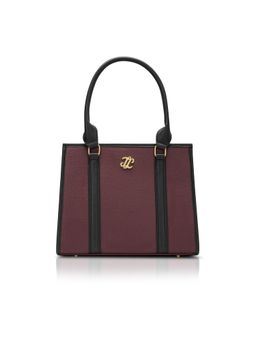 Lavie Signature - Women Winslet Maroon Satchel Bag (M)