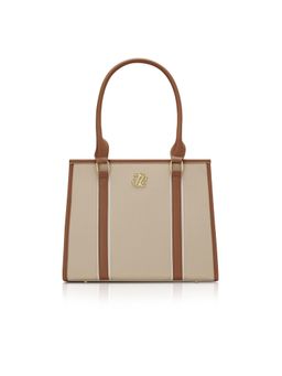 Lavie Signature - Women Winslet Beige Satchel Bag (M)