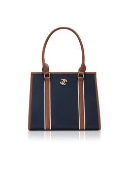 Lavie Signature - Women Winslet Navy Blue Satchel Bag (M)