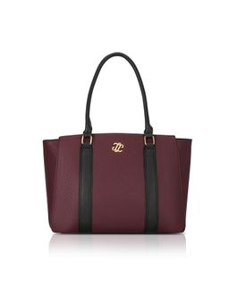 Lavie Signature - Women Sierra Maroon Tote Bag (L)