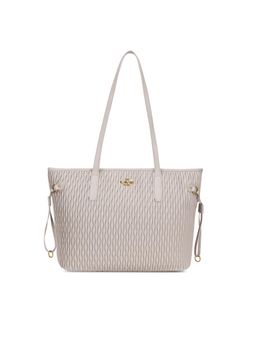 Lavie Paris - Women Off White Pli Elite Tote Bag (M)
