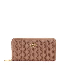 Lavie Paris - Women Brown Pli Elite Zip Around Wallet (L)